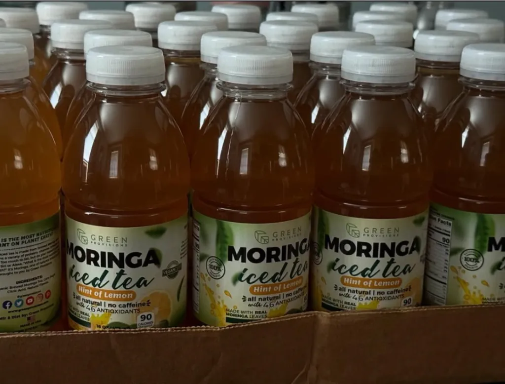 24 Pack Moringa Iced Tea - Hint of Lemon (16oz) *